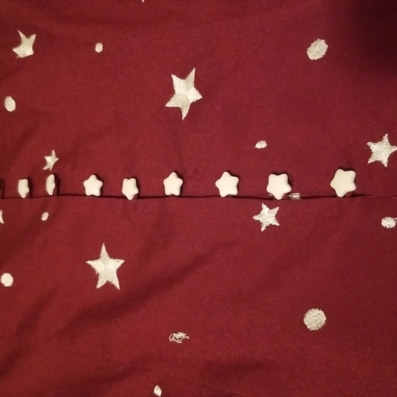 Nishe ASOS UK 8 US 4 Red Star Sweetheart Dress - Picture 4 of 6